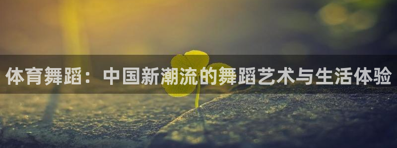 bbin视讯游戏官网：体育舞蹈：中国新潮流的舞蹈艺术与生活体验